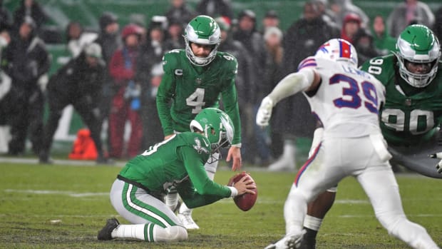 Philadelphia Eagles kicker Jake Elliott